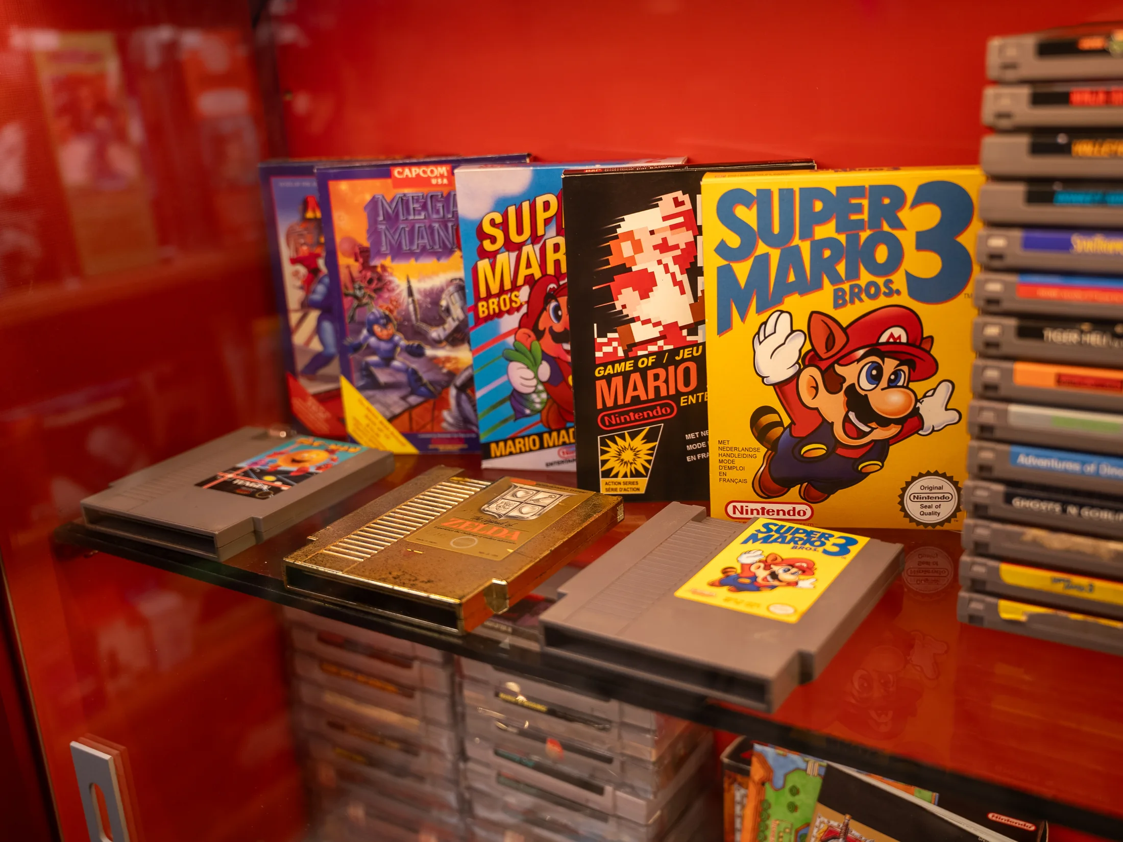 Jogos raros de Mario no acervo